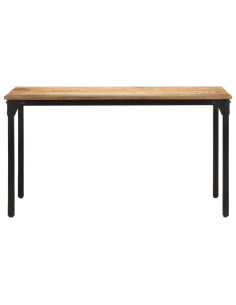 Tavolo da Pranzo 140x70x76 cm in Legno di Mango Grezzo