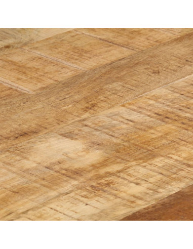Tavolo da Pranzo 140x70x76 cm in Legno di Mango Grezzo