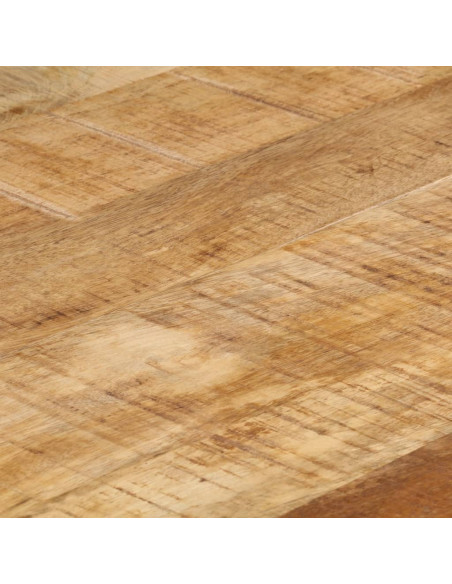 Tavolo da Pranzo 140x70x76 cm in Legno di Mango Grezzo