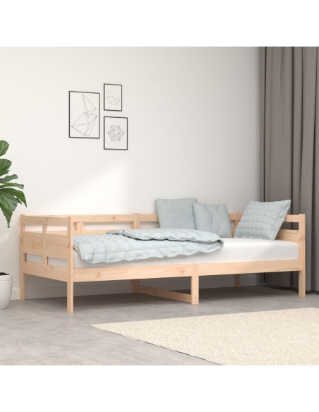 Dormeuse in Legno Massello di Pino 90x200 cm