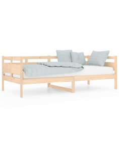 Dormeuse in Legno Massello di Pino 90x200 cm 2