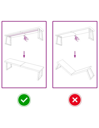 Piano Bagno Marrone 160x30x(2-4) cm Legno Massello Trattato
