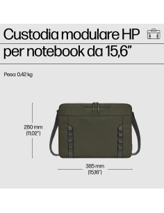 HP "Custodia modulare per laptop da 15,6 pollici" 2