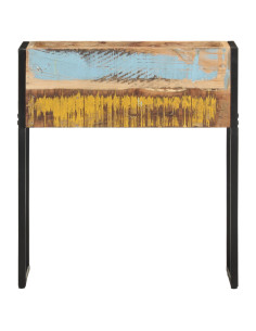 Fioriera 60x20x68 cm in Legno Massello di Recupero