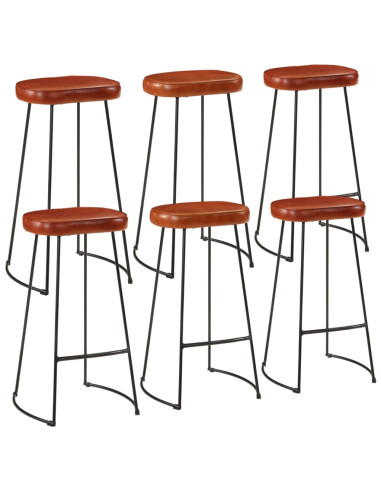 Set Bar 7pz Legno Massello Mango Grezzo e Metallo