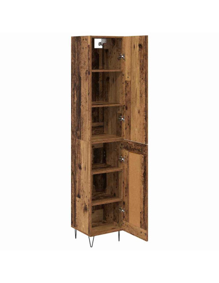 Credenza Legno vecchio 34,5 x 34 x 90 cm Legno multistrato