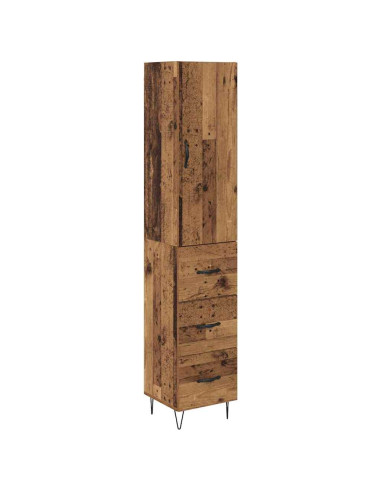 Credenza Legno vecchio 34,5 x 34 x 90 cm Legno multistrato
