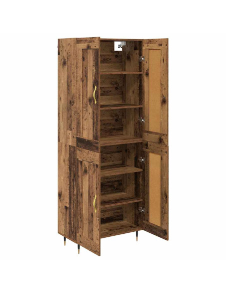 Credenza Legno vecchio 69,5 x 34 x 90 cm Legno multistrato