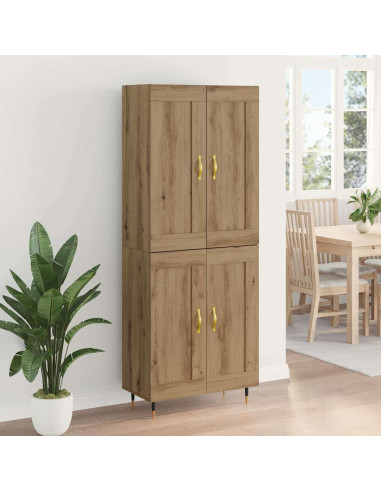 Credenza Rovere artigianale 69,5 x 34 x 90 cm Legno multistrato