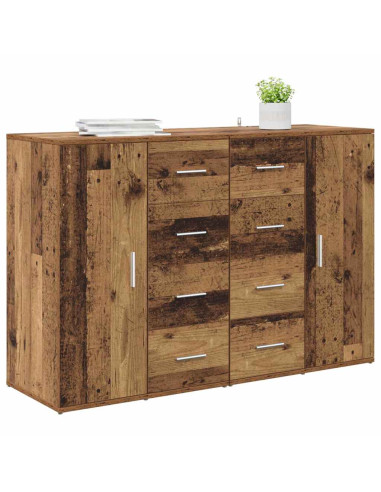 Sideboards Corona 2 pcs Legno vecchio 59 x 39 x 80 cm