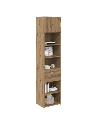 Credenza con cassetto Rovere artigianale 50 x 42,5 x 225 cm