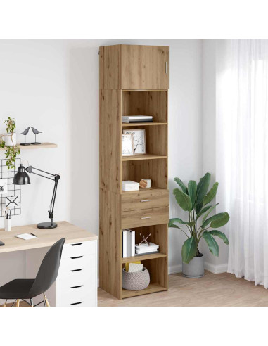 Credenza con cassetto Rovere artigianale 50 x 42,5 x 225 cm