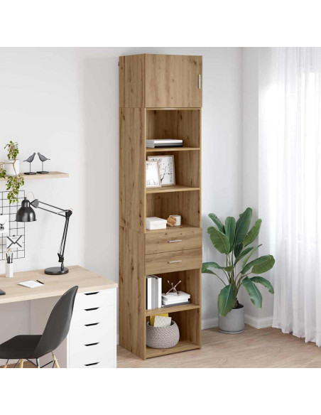 Credenza con cassetto Rovere artigianale 50 x 42,5 x 225 cm