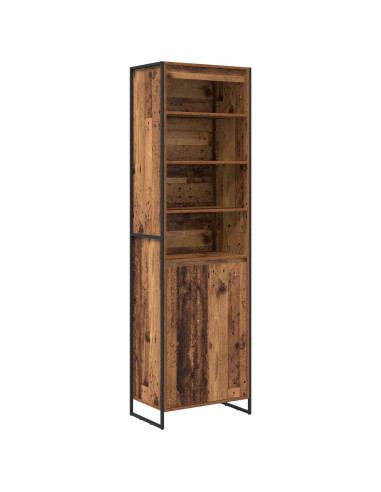 Armadi alti 2 pcs Legno vecchio 60 x 36 x 200 cm