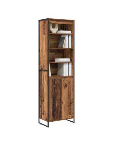 Armadi alti 2 pcs Legno vecchio 60 x 36 x 200 cm