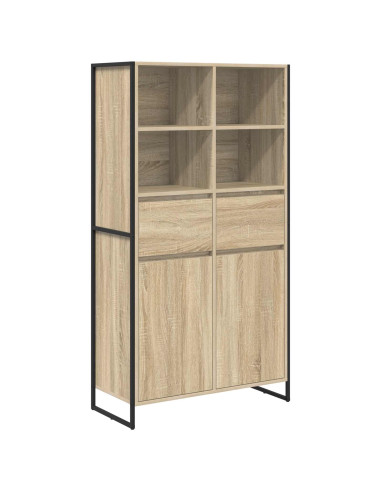 Credenza 2 pcs Sonoma 81 x 36 x 150.5 cm Legno multistrato