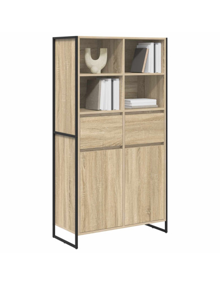 Credenza 2 pcs Sonoma 81 x 36 x 150.5 cm Legno multistrato