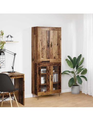 Credenza Legno vecchio 69,5 x 34 x 180 cm Legno multistrato