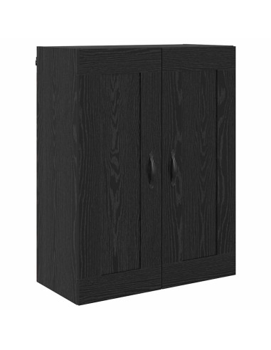 Credenza Rovere Nero 69,5 x 34 x 180 cm Legno multistrato