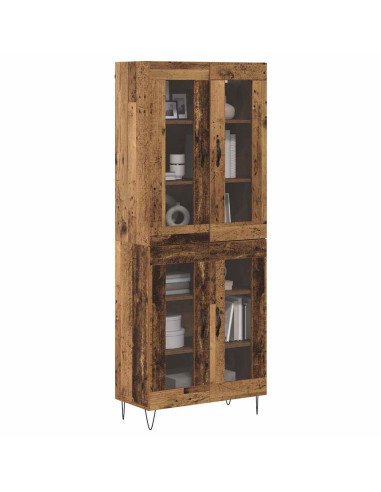 Credenza Legno vecchio 69,5 x 34 x 180 cm Legno multistrato