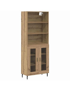 Credenza Rovere artigianale 69,5 x 34 x 180 cm 2