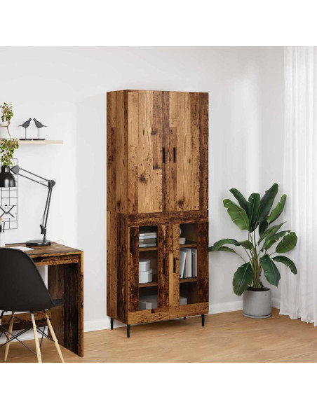 Credenza Legno vecchio 69,5 x 34 x 180 cm Legno multistrato