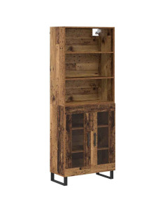 Credenza Legno vecchio 69,5 x 34 x 180 cm Legno multistrato 2