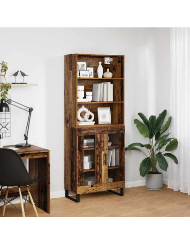 Credenza Legno vecchio 69,5 x 34 x 180 cm Legno multistrato