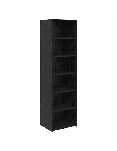 Armadietto Rovere Nero 50 x 41 x 185 cm Legno multistrato