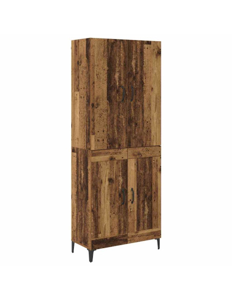 Credenza Legno vecchio 69,5 x 34 x 180 cm Legno multistrato