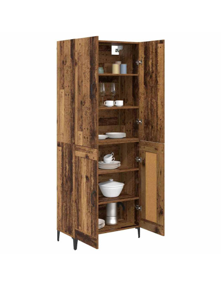 Credenza Legno vecchio 69,5 x 34 x 180 cm Legno multistrato