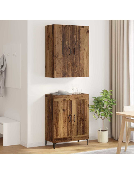 Credenza Legno vecchio 69,5 x 34 x 180 cm Legno multistrato