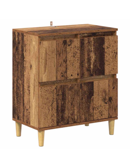Sideboards 3 pcs Legno vecchio 60 x 35 x 70 cm