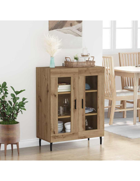 Credenza Rovere artigianale 69,5 x 34 x 90 cm Legno multistrato