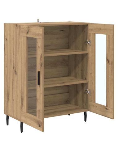 Credenza Rovere artigianale 69,5 x 34 x 90 cm Legno multistrato