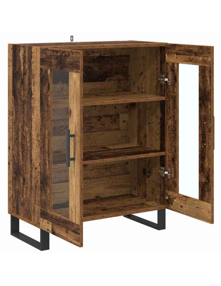 Credenza Legno vecchio 69,5 x 34 x 90 cm Legno multistrato