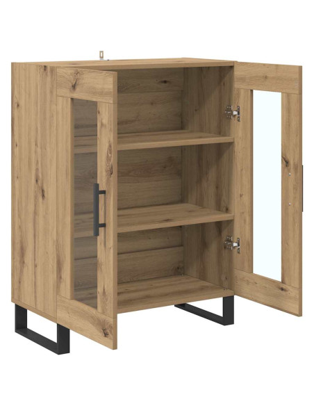 Credenza Rovere artigianale 69,5 x 34 x 90 cm Legno multistrato