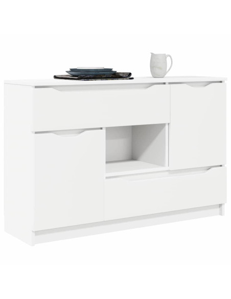 Credenza con cassetto Bianco 100 x 30 x 65,6 Legno multistrato