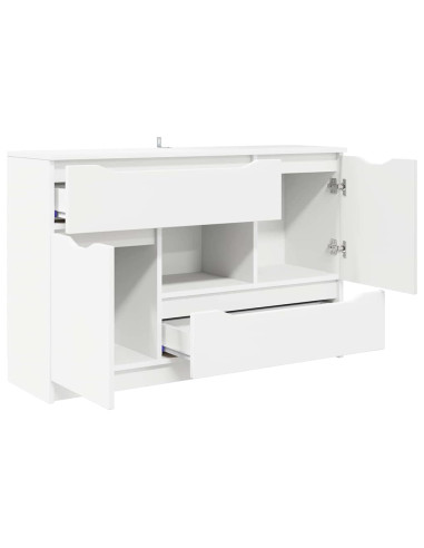 Credenza con cassetto Bianco 100 x 30 x 65,6 Legno multistrato