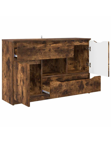Credenza Rovere fumé 100 x 30 x 65,6 Legno multistrato