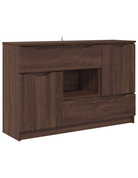 Credenza Rovere Marrone 100 x 30 x 65,6 Legno multistrato