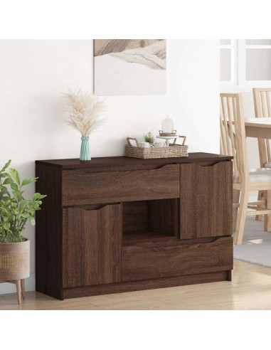 Credenza Rovere Marrone 100 x 30 x 65,6 Legno multistrato