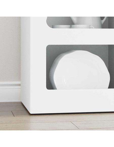 Credenza Bianco 40 x 35 x 100,5 cm Legno multistrato