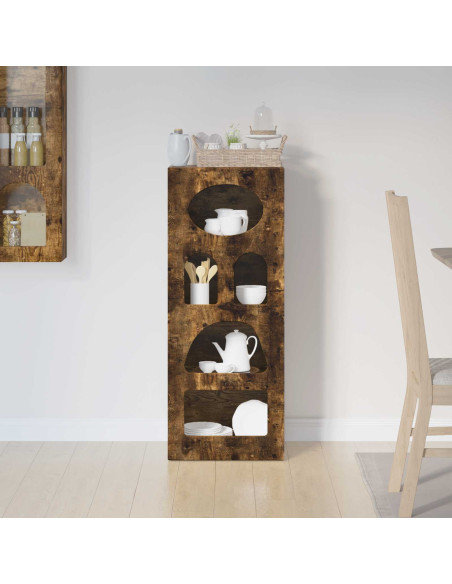 Credenza Rovere fumé 40 x 35 x 100,5 cm Legno multistrato