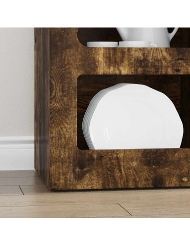 Credenza Rovere fumé 40 x 35 x 100,5 cm Legno multistrato