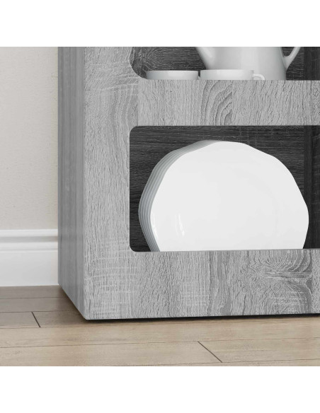 Credenza Grigio Sonoma 40 x 35 x 100,5 cm Legno multistrato