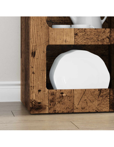 Credenza Legno vecchio 40 x 35 x 100,5 cm Legno multistrato