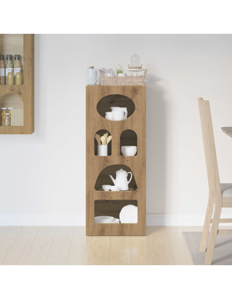 Credenza Rovere artigianale 40 x 35 x 100,5 cm