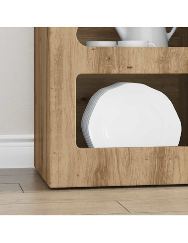 Credenza Rovere artigianale 40 x 35 x 100,5 cm