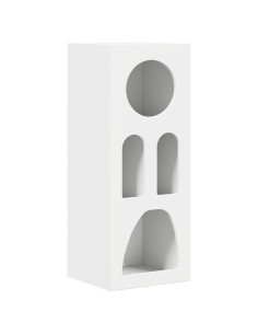 Credenza Bianco 40 x 35 x 100.5 cm Legno multistrato 2